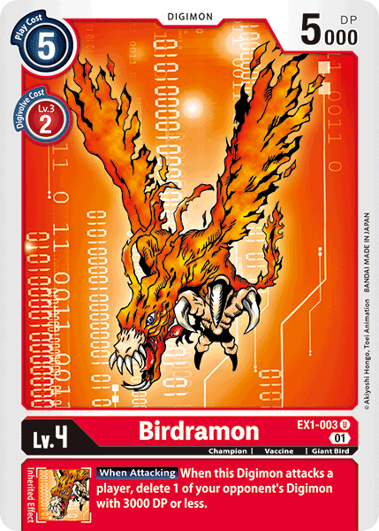 Birdramon [EX1-003] [Classic Collection] | The Gaming-Verse