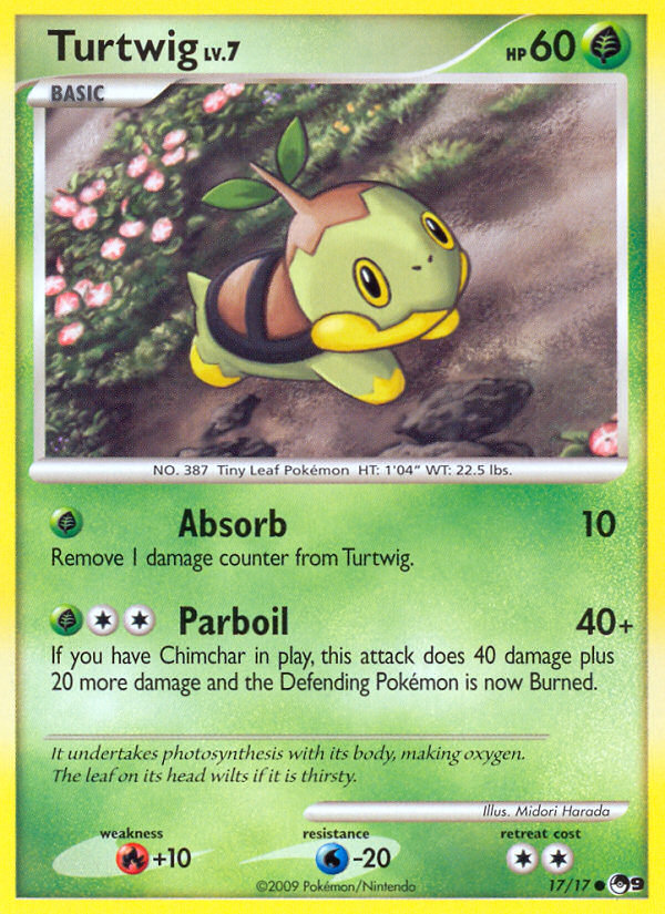 Turtwig (17/17) [POP Series 9] | The Gaming-Verse