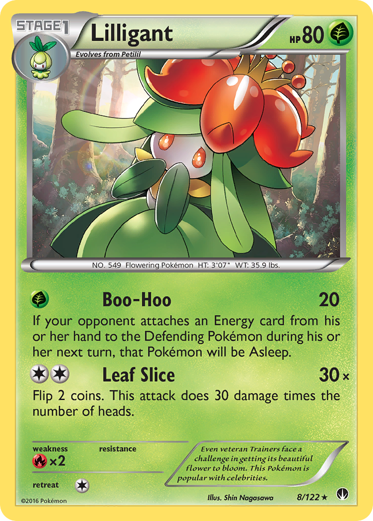 Lilligant (8/122) [XY: BREAKpoint] | The Gaming-Verse