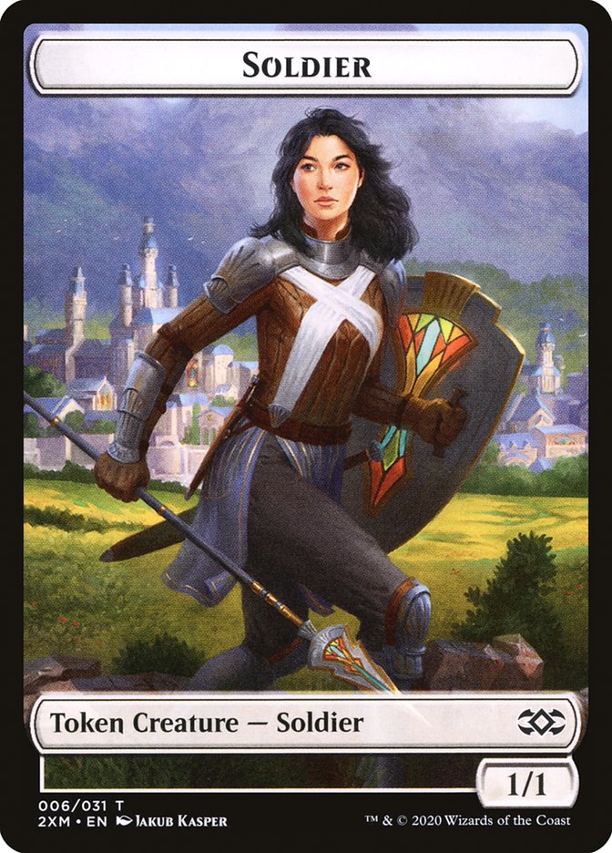 Soldier Token [Double Masters] | The Gaming-Verse