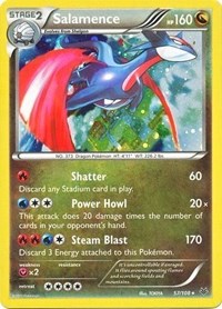 Salamence (57/108) (Cosmos Holo) (Blister Exclusive) [XY: Roaring Skies] | The Gaming-Verse