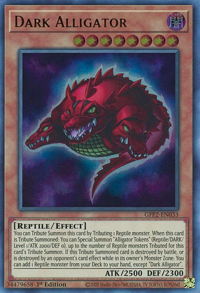 Dark Alligator [GFP2-EN033] Ultra Rare | The Gaming-Verse