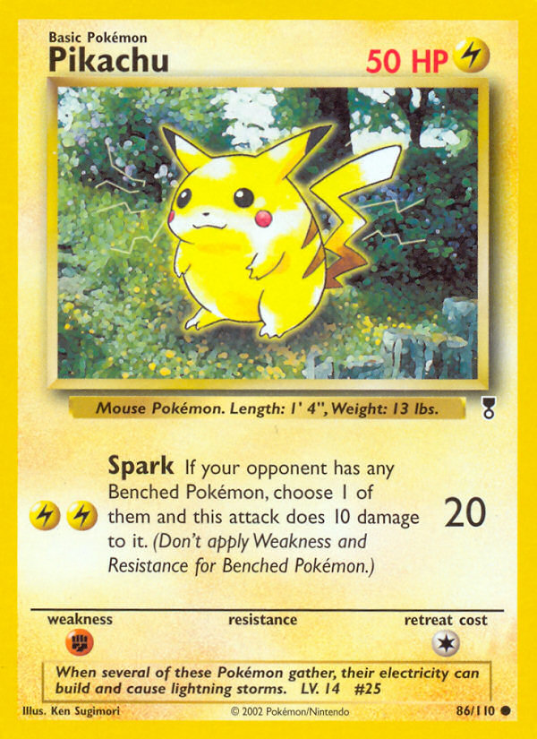 Pikachu (86/110) [Legendary Collection] | The Gaming-Verse