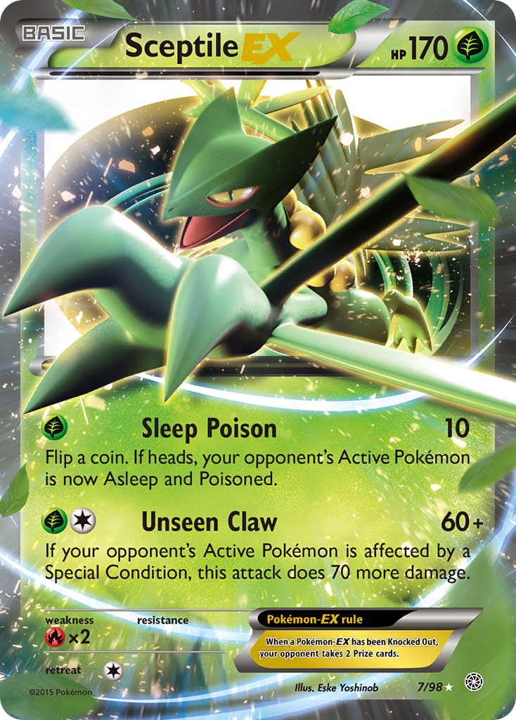 Sceptile EX (7/98) [XY: Ancient Origins] | The Gaming-Verse