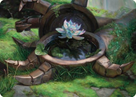 Timeless Lotus Art Card [Dominaria United Art Series] | The Gaming-Verse