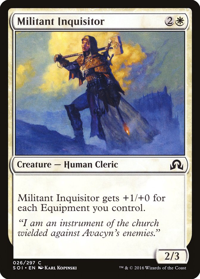 Militant Inquisitor [Shadows over Innistrad] | The Gaming-Verse