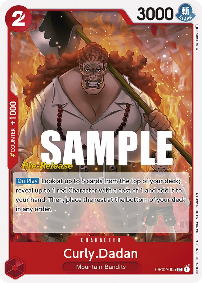 Curly.Dadan [Paramount War Pre-Release Cards] | The Gaming-Verse