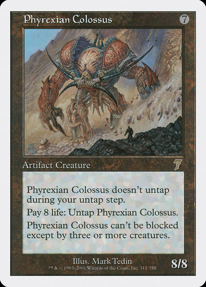 Phyrexian Colossus [Seventh Edition] | The Gaming-Verse