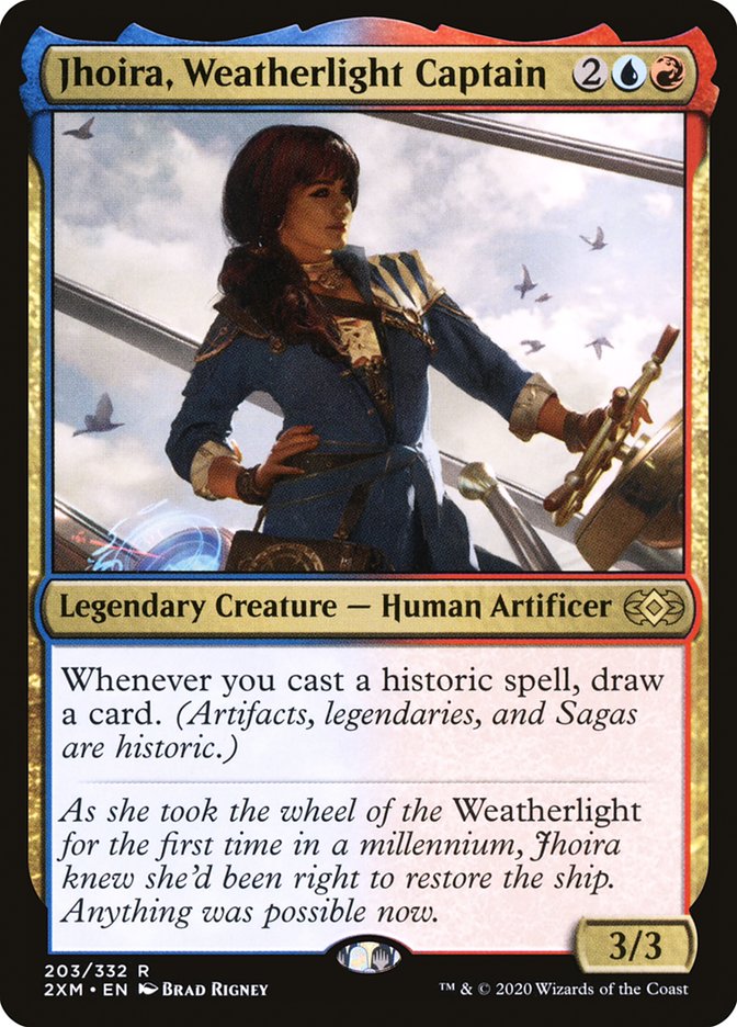 Jhoira, Weatherlight Captain [Double Masters] | The Gaming-Verse