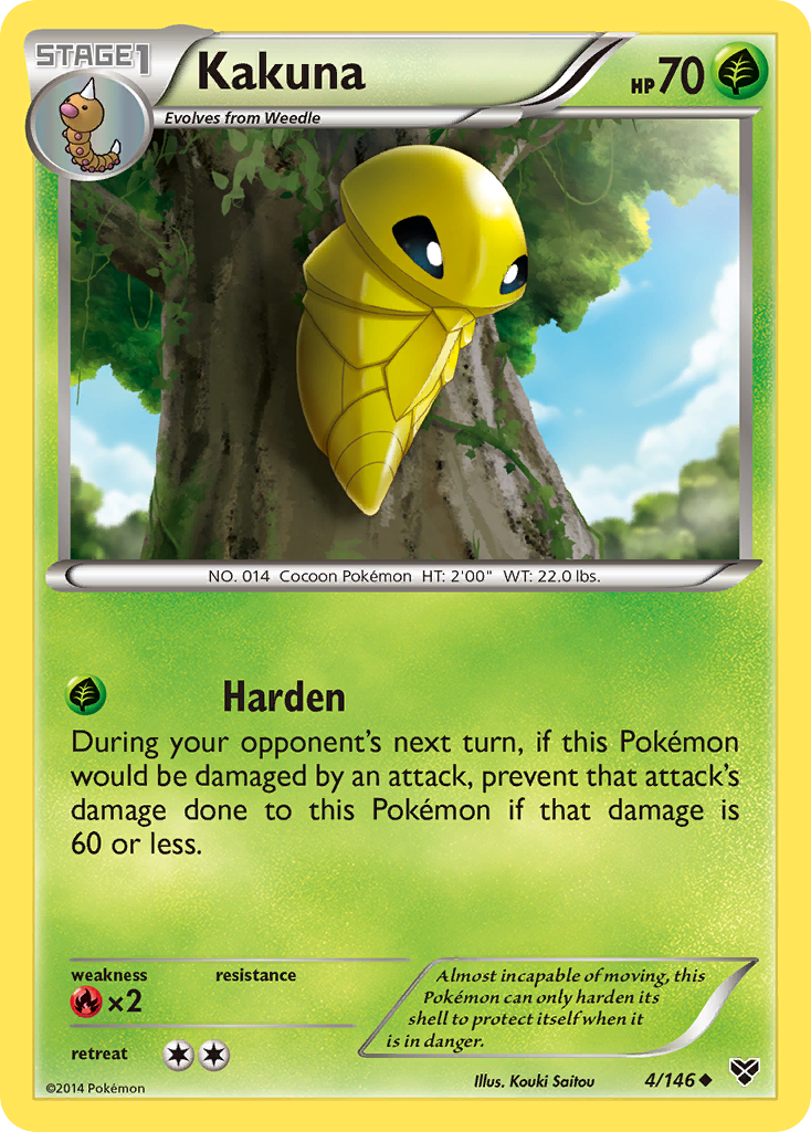 Kakuna (4/146) [XY: Base Set] | The Gaming-Verse