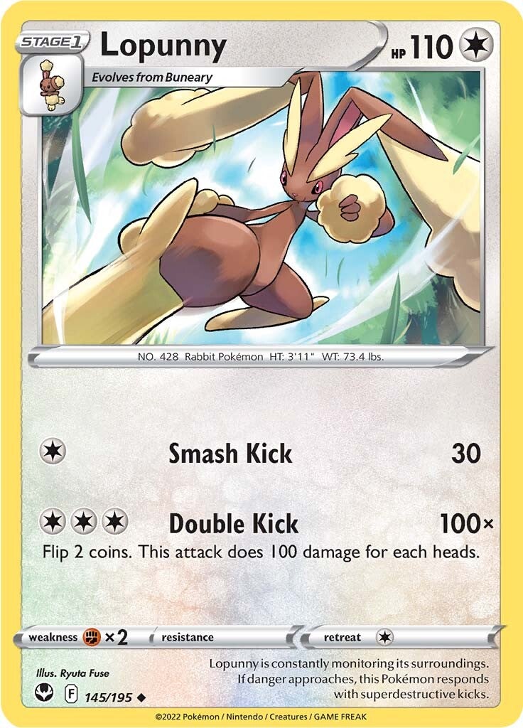 Lopunny (145/195) [Sword & Shield: Silver Tempest] | The Gaming-Verse