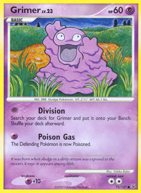 Grimer (75/127) [Platinum: Base Set] | The Gaming-Verse