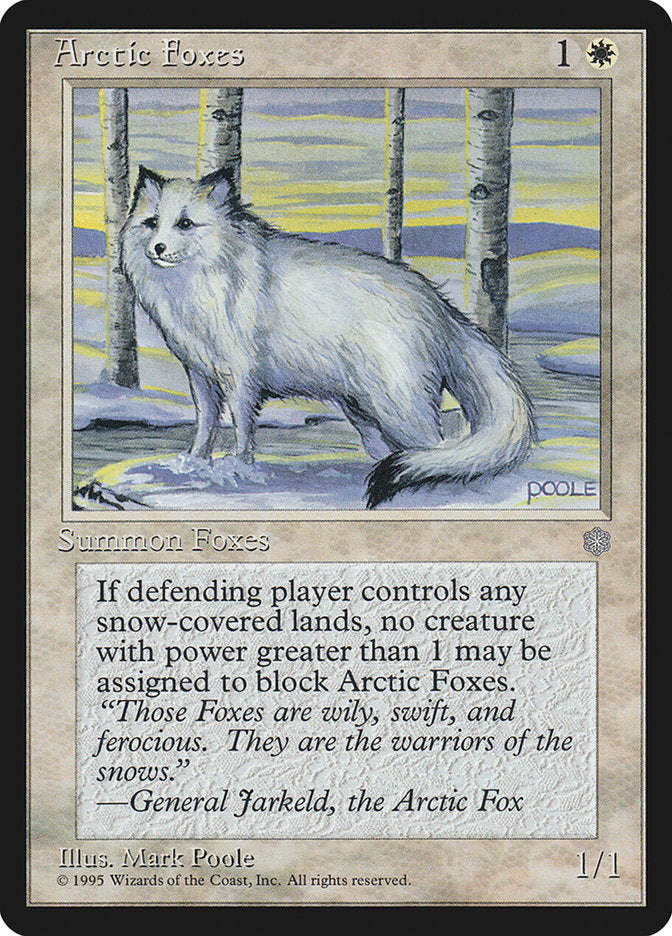 Arctic Foxes [Ice Age] | The Gaming-Verse