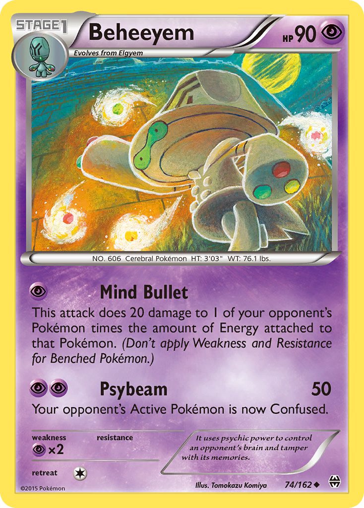 Beheeyem (74/162) [XY: BREAKthrough] | The Gaming-Verse