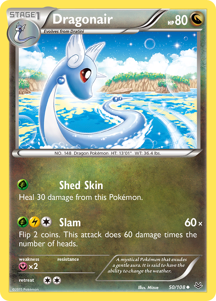 Dragonair (50/108) [XY: Roaring Skies] | The Gaming-Verse