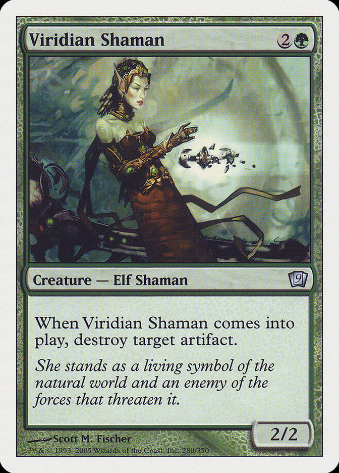 Viridian Shaman [Ninth Edition] | The Gaming-Verse