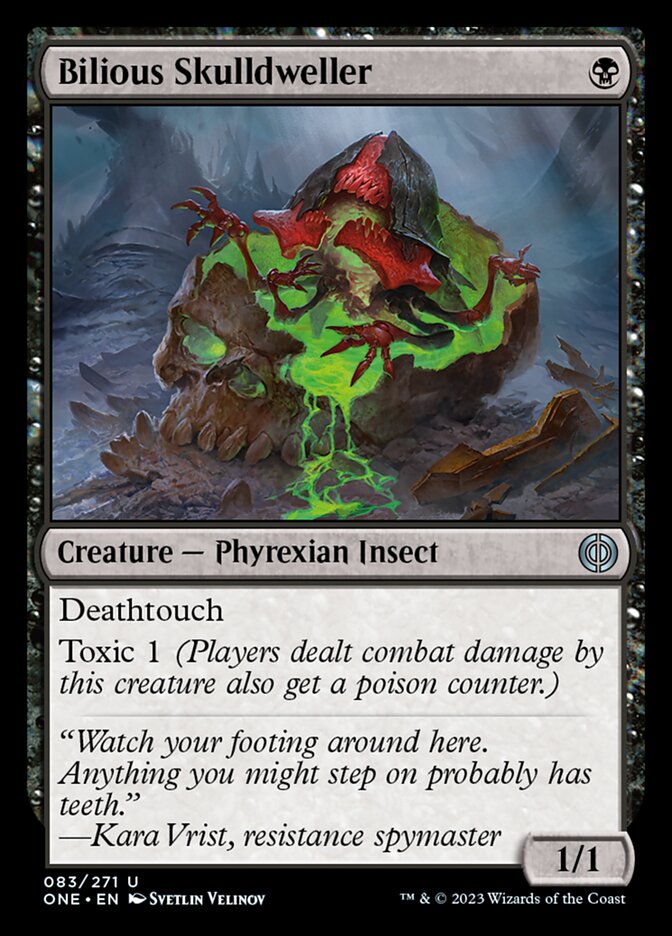 Bilious Skulldweller [Phyrexia: All Will Be One] | The Gaming-Verse