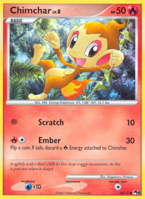 Chimchar (14/17) [POP Series 6] | The Gaming-Verse