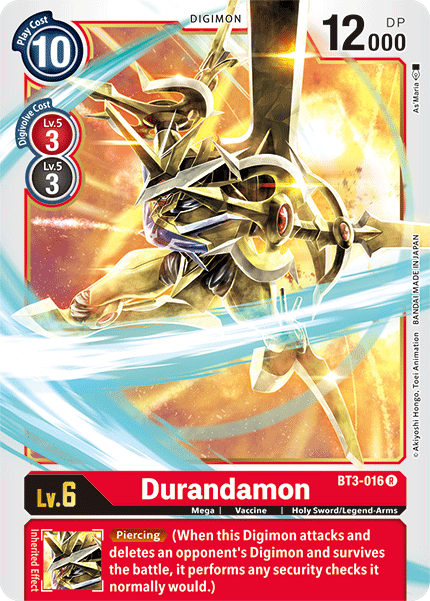 Durandamon [BT3-016] [Release Special Booster Ver.1.5] | The Gaming-Verse