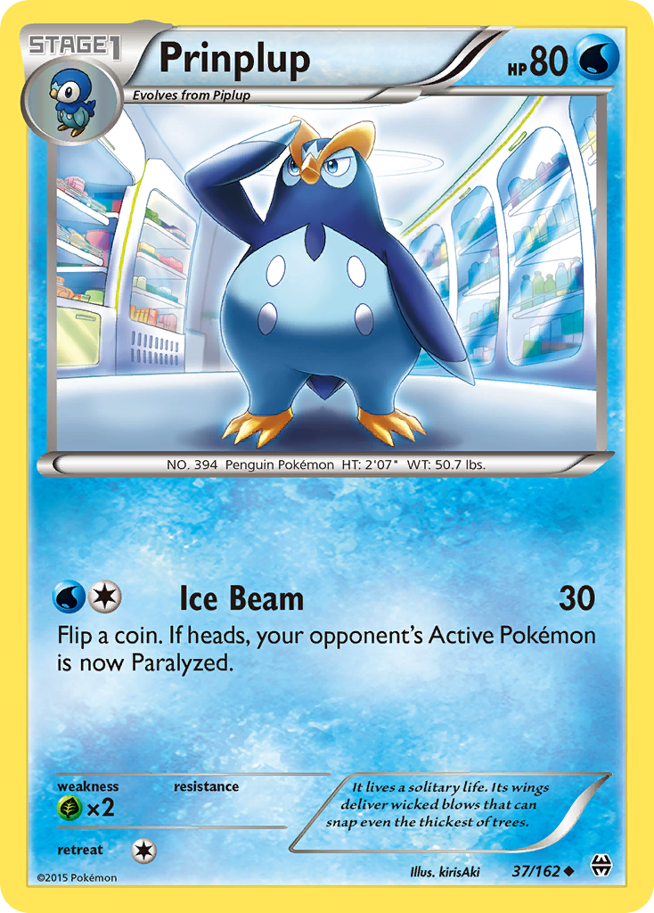 Prinplup (37/162) [XY: BREAKthrough] | The Gaming-Verse