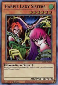 Harpie Lady Sisters (Green) [LDS2-EN065] Ultra Rare | The Gaming-Verse