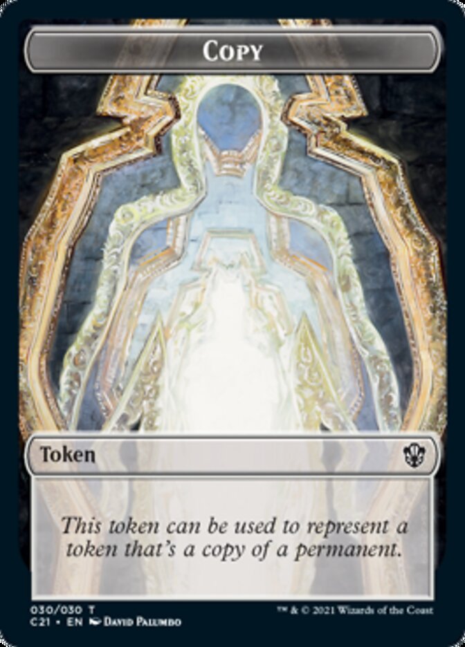 Copy // Construct Token (030) [Commander 2021 Tokens] | The Gaming-Verse