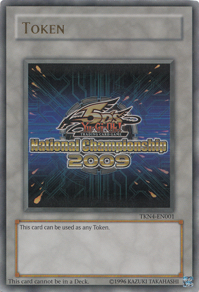 Yu-Gi-Oh 5D's 2009 National Championship Token [TKN4-EN001] Ultra Rare | The Gaming-Verse