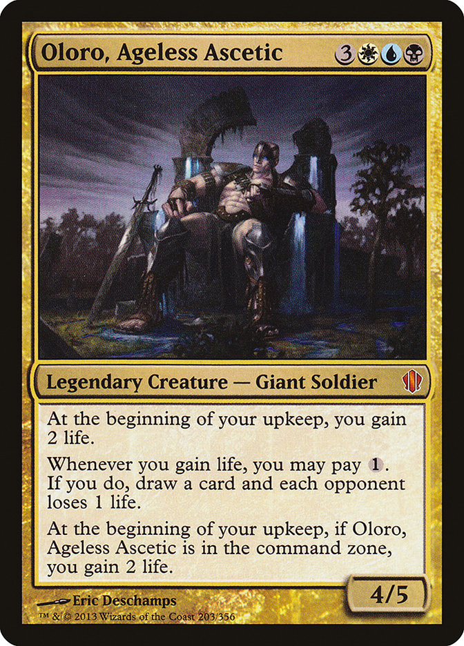 Oloro, Ageless Ascetic [Commander 2013] | The Gaming-Verse