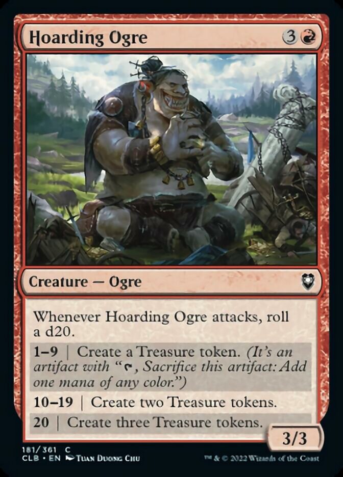 Hoarding Ogre [Commander Legends: Battle for Baldur's Gate] | The Gaming-Verse