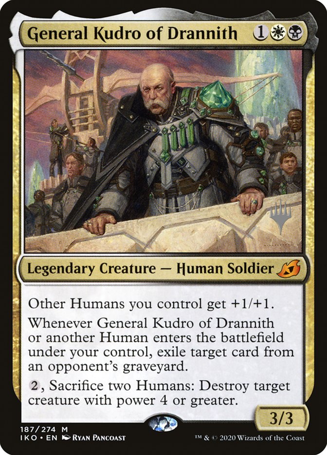 General Kudro of Drannith (Promo Pack) [Ikoria: Lair of Behemoths Promos] | The Gaming-Verse