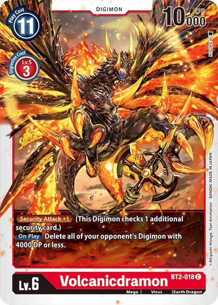 Volcanicdramon [BT2-018] [Release Special Booster Ver.1.0] | The Gaming-Verse