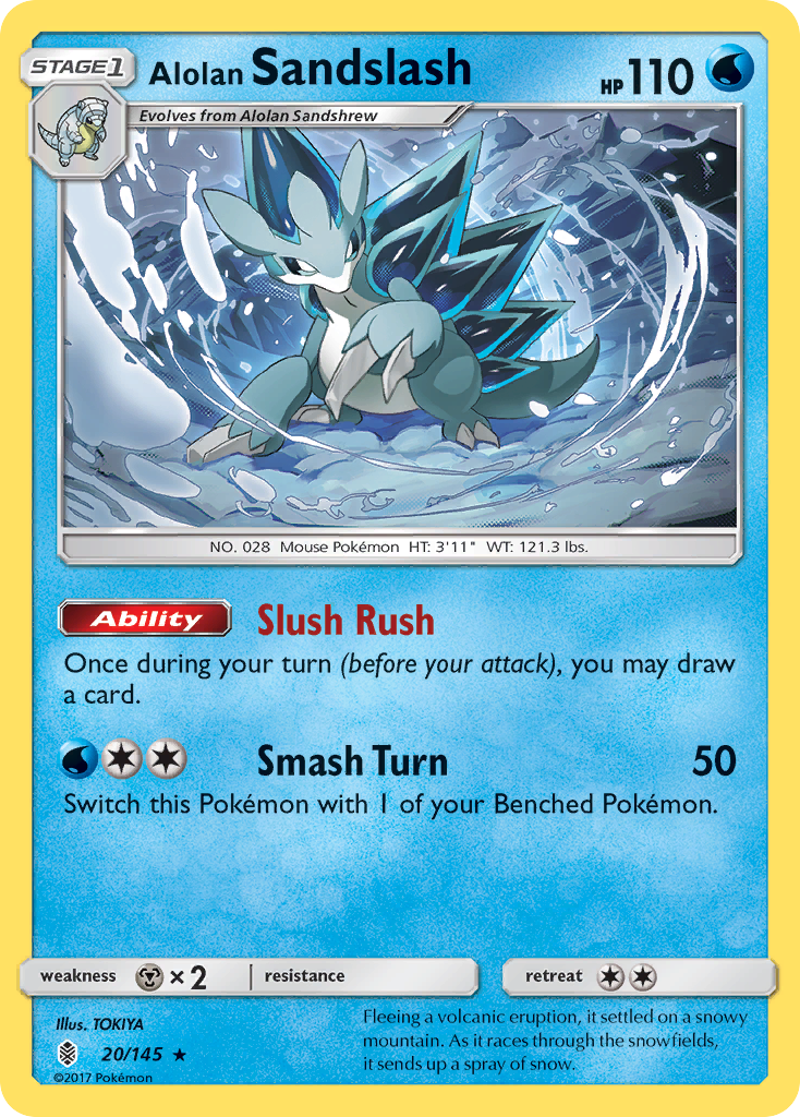 Alolan Sandslash (20/145) [Sun & Moon: Guardians Rising] | The Gaming-Verse