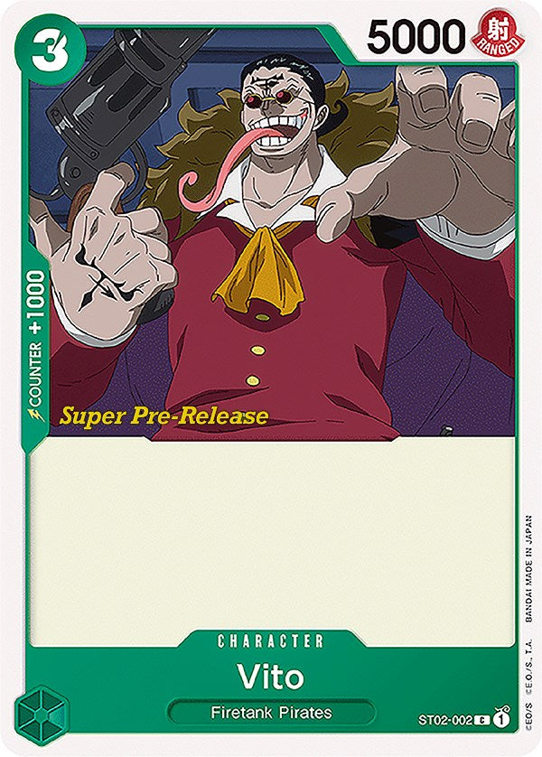 Vito [Super Pre-Release Starter Deck: Worst Generation] | The Gaming-Verse