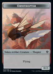 Bird (002) // Ornithopter Double-sided Token [Dominaria United Tokens] | The Gaming-Verse