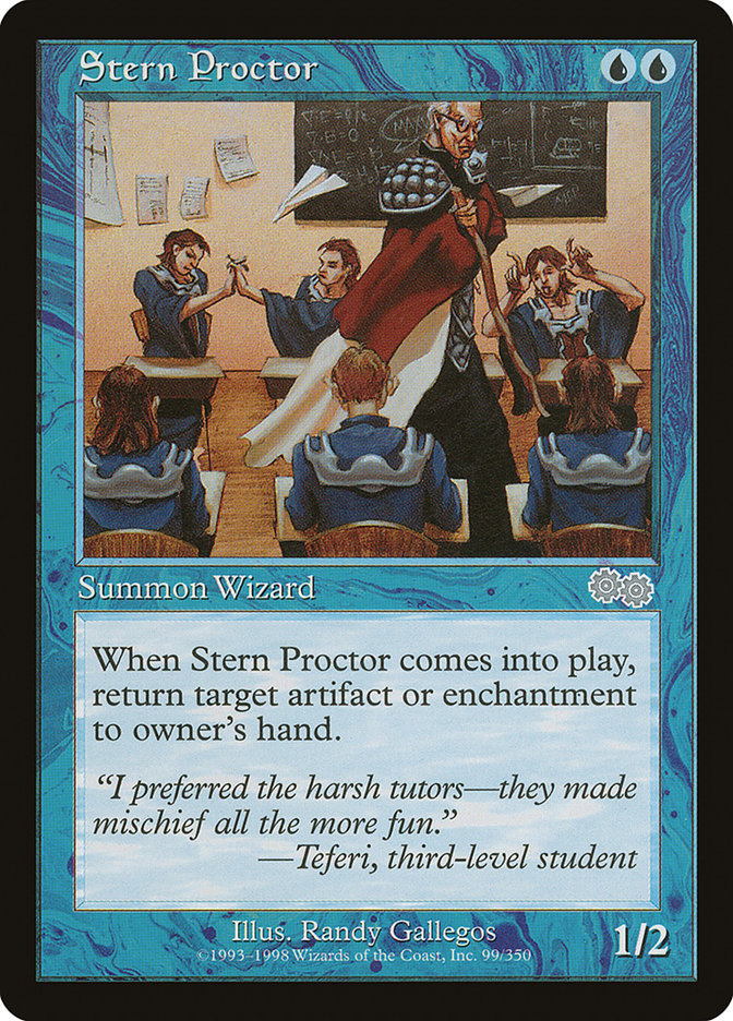 Stern Proctor [Urza's Saga] | The Gaming-Verse