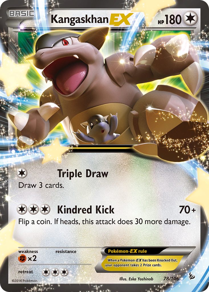 Kangaskhan EX (78/106) [XY: Flashfire] | The Gaming-Verse