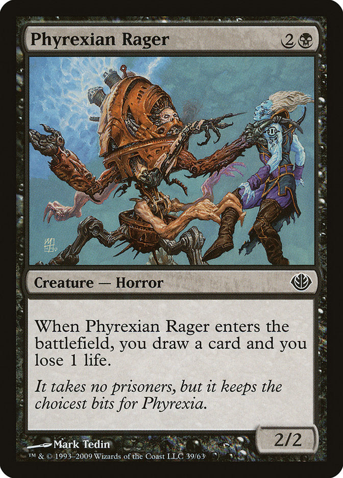 Phyrexian Rager [Duel Decks: Garruk vs. Liliana] | The Gaming-Verse