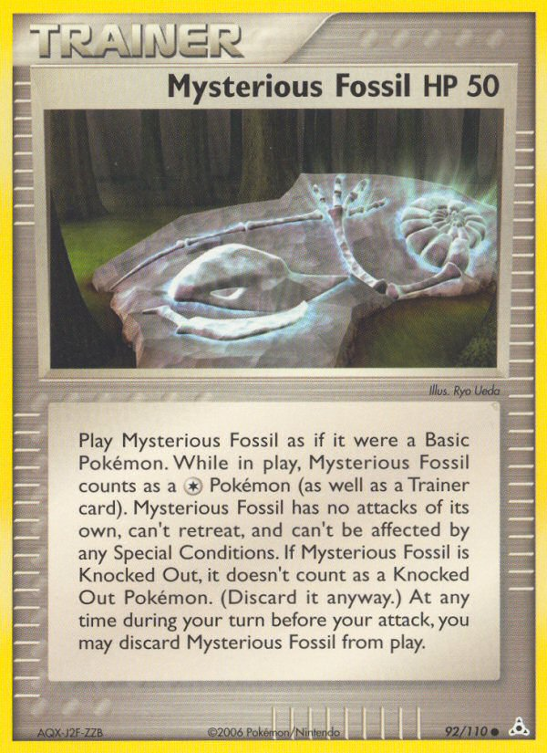 Mysterious Fossil (92/110) [EX: Holon Phantoms] | The Gaming-Verse