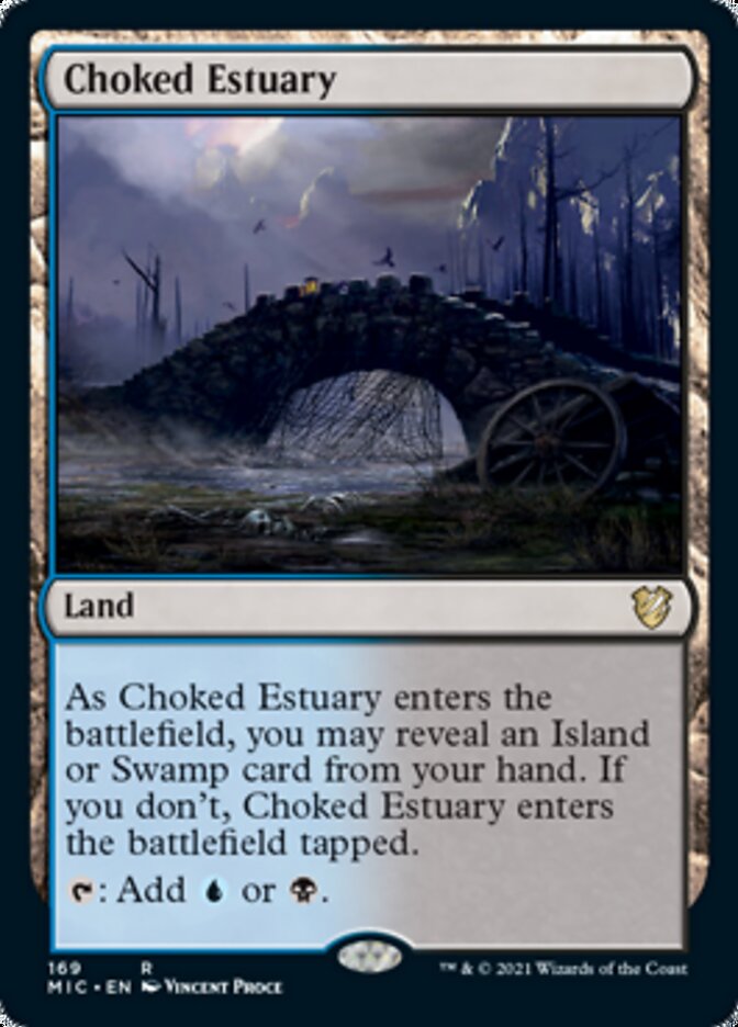 Choked Estuary [Innistrad: Midnight Hunt Commander] | The Gaming-Verse