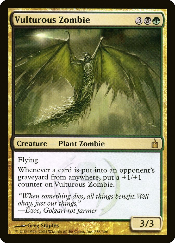 Vulturous Zombie [Ravnica: City of Guilds] | The Gaming-Verse