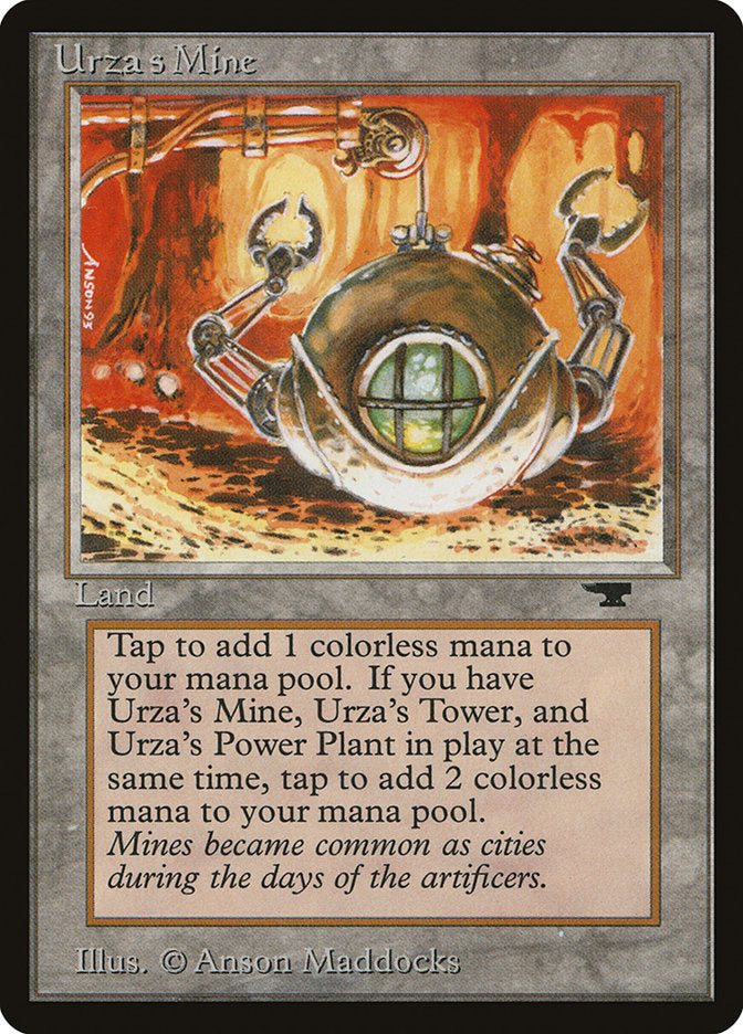 Urza's Mine (Orange Background) [Antiquities] | The Gaming-Verse