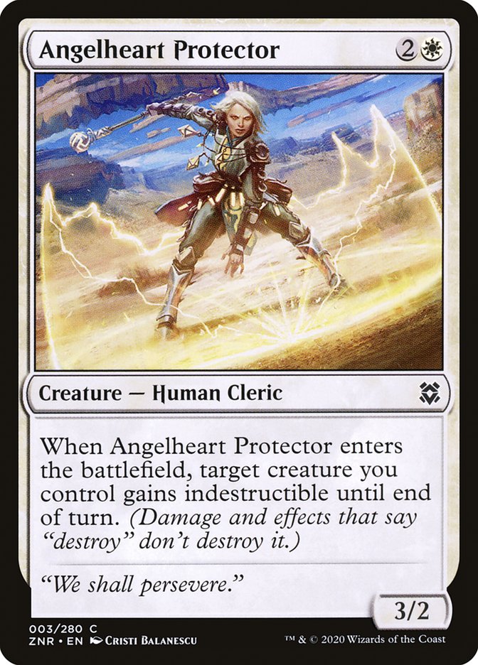 Angelheart Protector [Zendikar Rising] | The Gaming-Verse