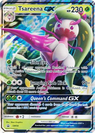 Tsareena GX (SM56) (Jumbo Card) [Sun & Moon: Black Star Promos] | The Gaming-Verse