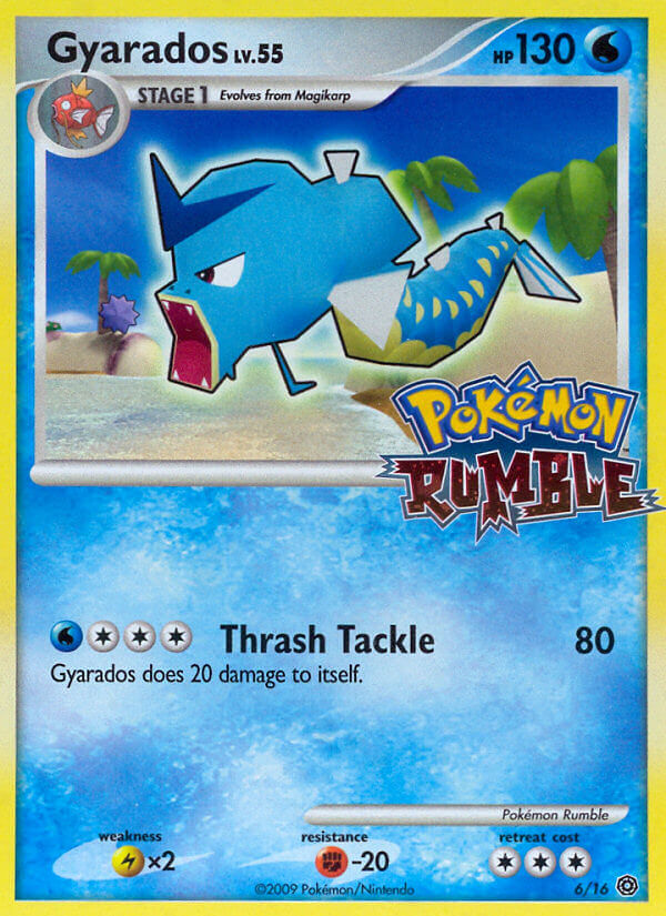 Gyarados (6/16) [Pokémon Rumble] | The Gaming-Verse