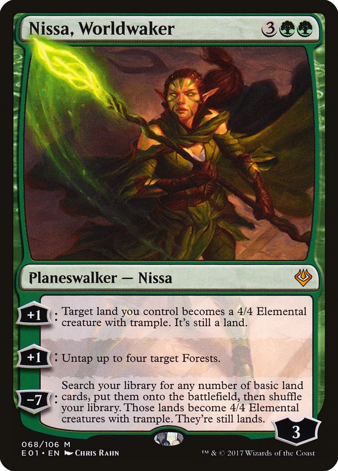 Nissa, Worldwaker [Archenemy: Nicol Bolas] | The Gaming-Verse