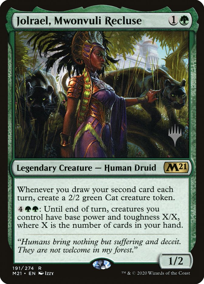 Jolrael, Mwonvuli Recluse (Promo Pack) [Core Set 2021 Promos] | The Gaming-Verse