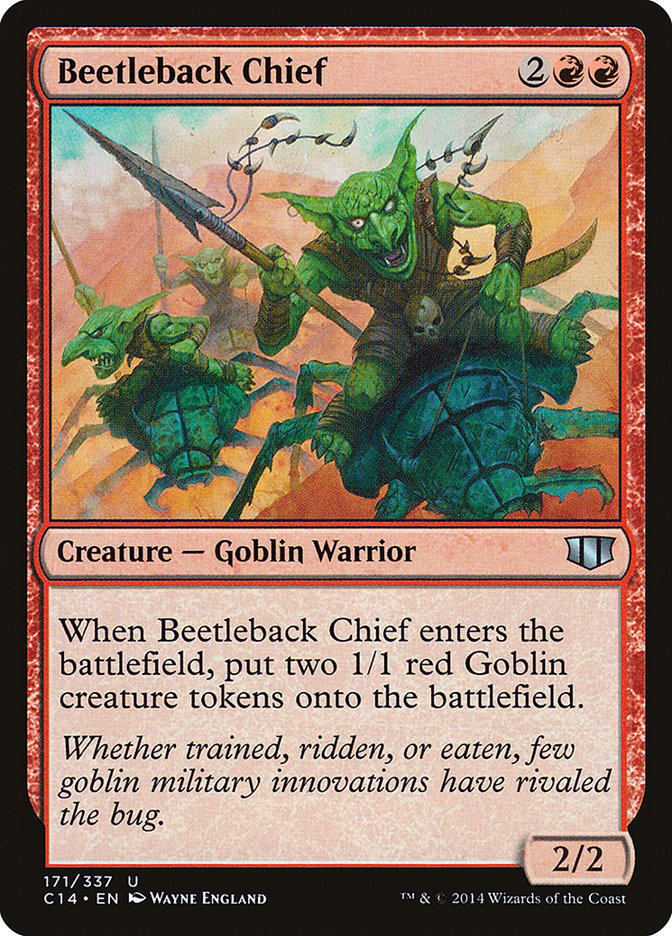 Beetleback Chief [Commander 2014] | The Gaming-Verse