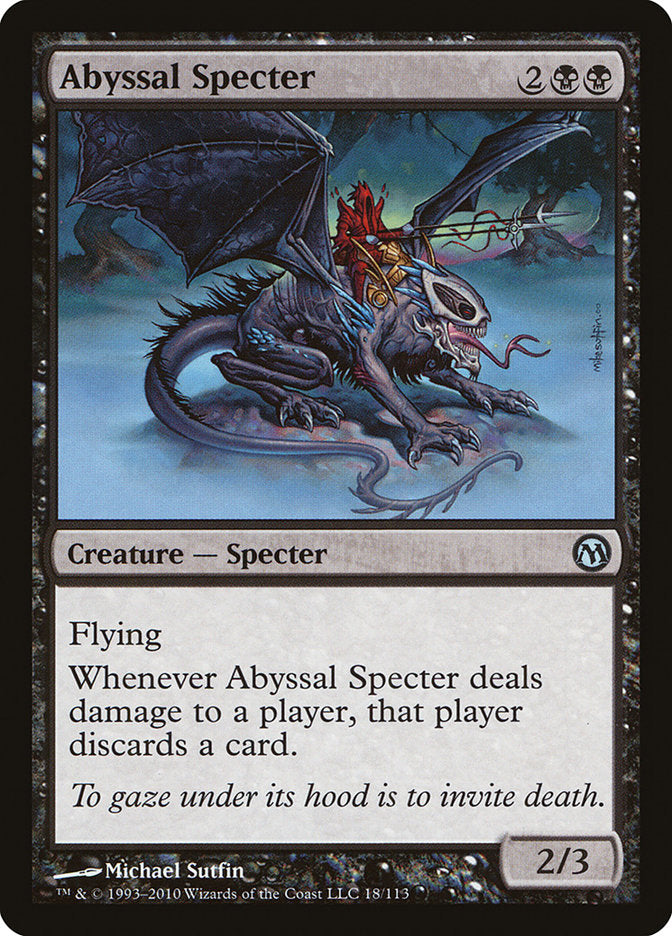 Abyssal Specter [Duels of the Planeswalkers] | The Gaming-Verse