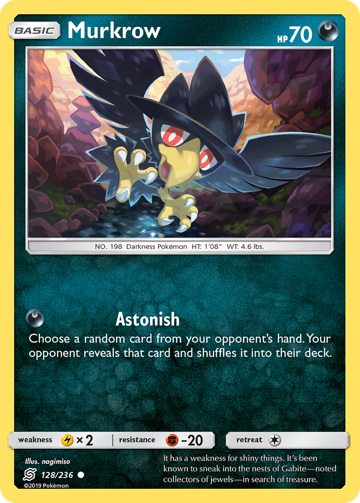 Murkrow (128/236) [Sun & Moon: Unified Minds] | The Gaming-Verse