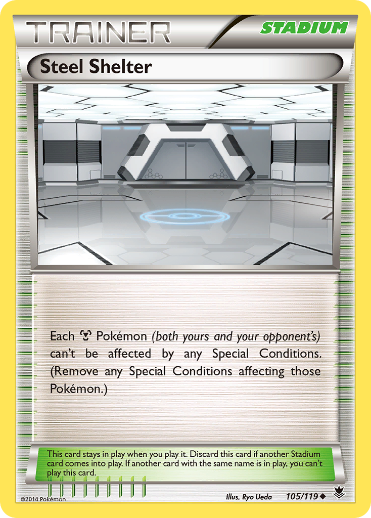 Steel Shelter (105/119) [XY: Phantom Forces] | The Gaming-Verse